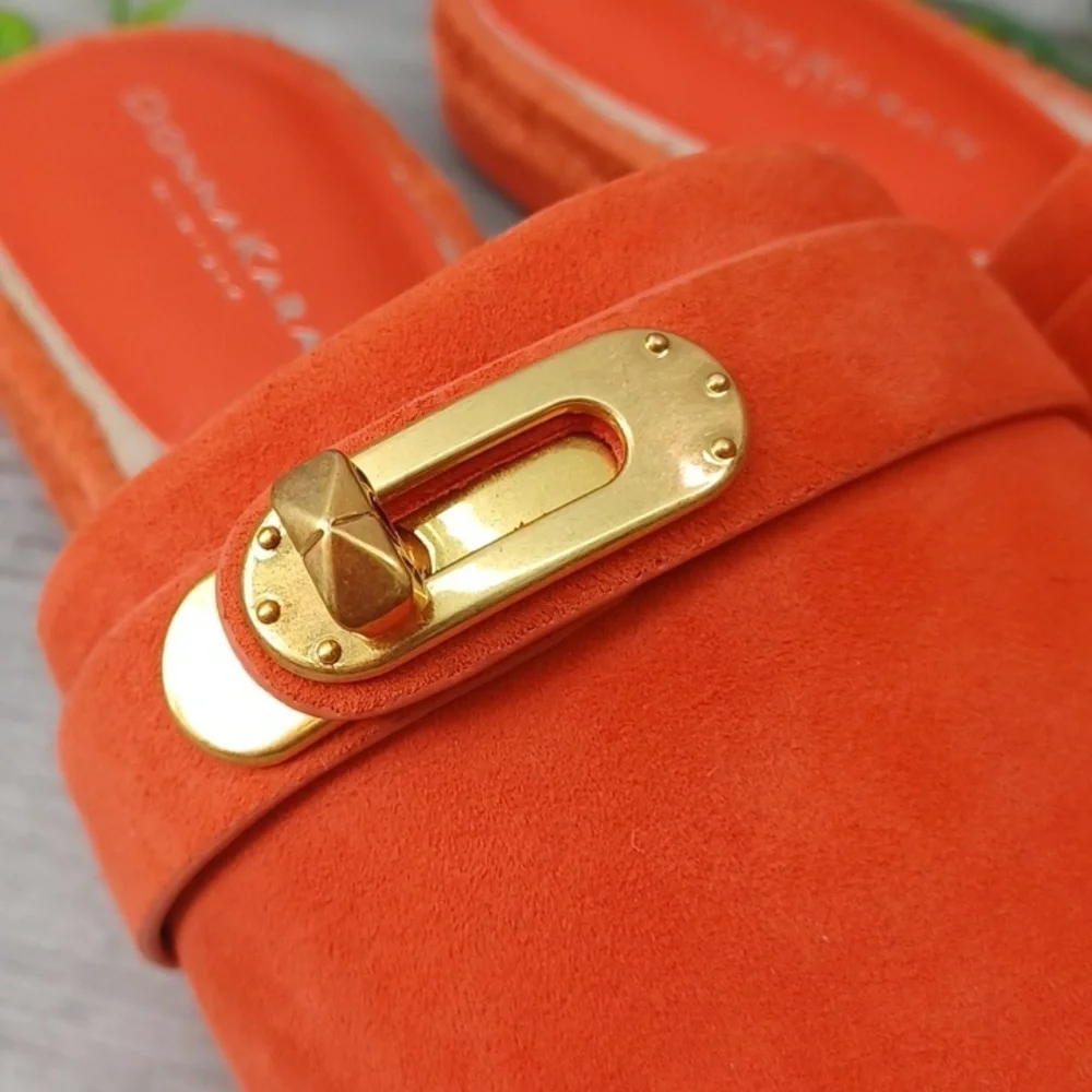 Donna Karan Taci Flat Slide NIB